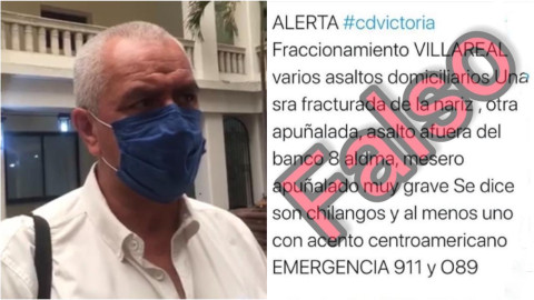 No existe ola de asaltos en Victoria: Vocería 