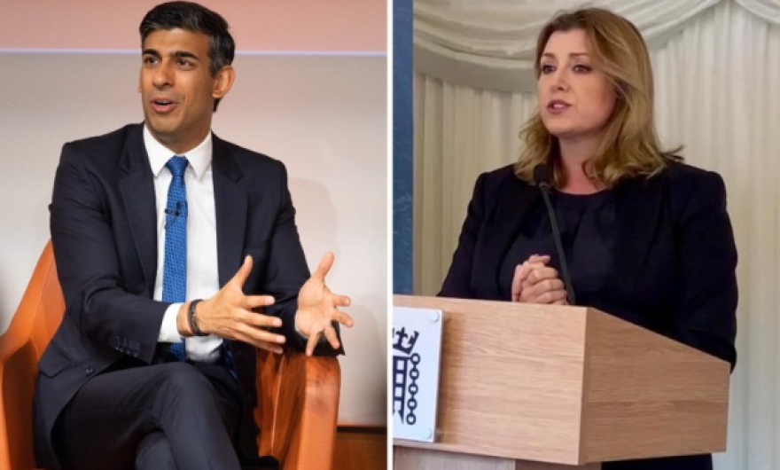 Sunak y Mourdant lideran la carrera para suceder a Boris Johnson