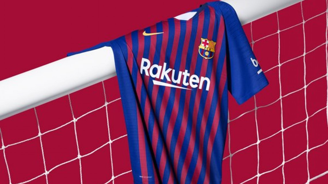 Barcelona presenta su nueva camiseta con un drone