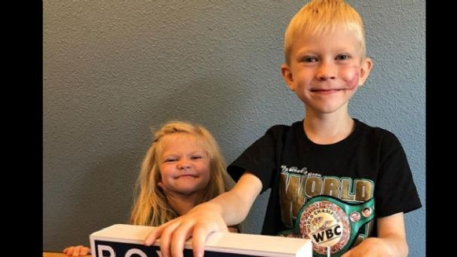 El nombre de la nueva división de la CMB en honor a Bridger Walker, el niño que salvó a su hermana