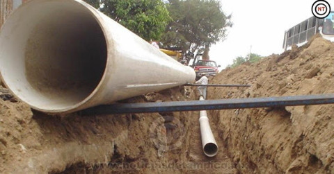 Impulsa Gobernador obra para cambiar la tubería y mejorar la distribución del agua potable en Victoria contra COVID-19