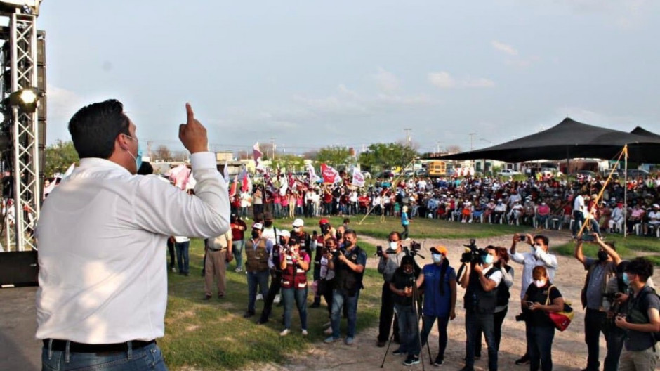 Arrancan cierres de campaña de MORENA en el distrito 07