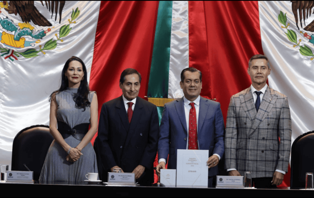 Entrega SHCP a Cámara de Diputados Paquete Económico 2025