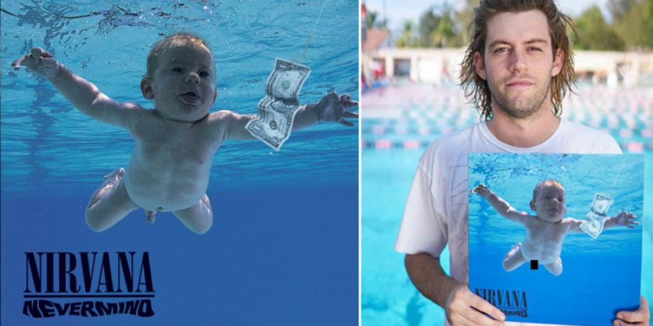 El bebé de la portada de 'Nevermind' demanda a Nirvana por pornografía infantil