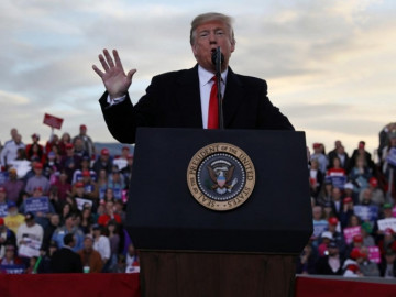 Trump acusa a demócratas de apoyo a caravana migrante