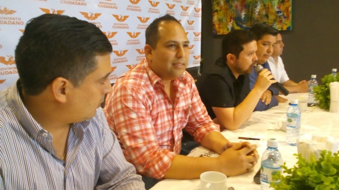 Movimiento Ciudadano presenta sus precandidatos a las diputaciones locales