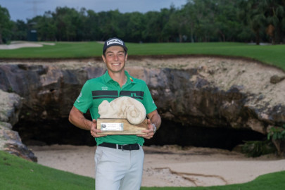 Viktor Hovland conquista el Mayakoba Golf Classic