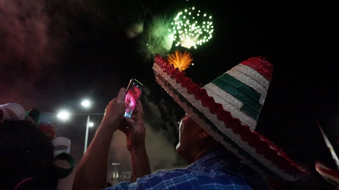 Ceremonia del Grito rompe fronteras
