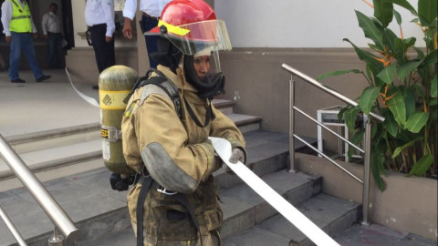 Bomberos listos para auxiliar a población durante fin de año