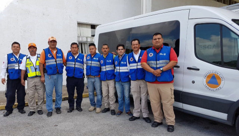 Acuden brigadistas tamaulipecos a CDMX