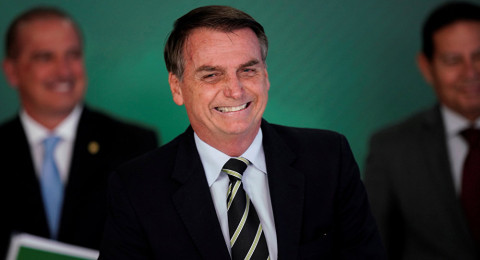 Bolsonaro visitaría EU en marzo
