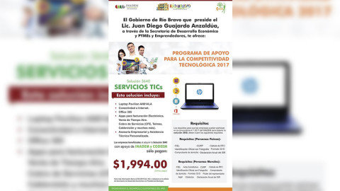 Ayuntamiento invita a programa de competitividad tecnológica 2017