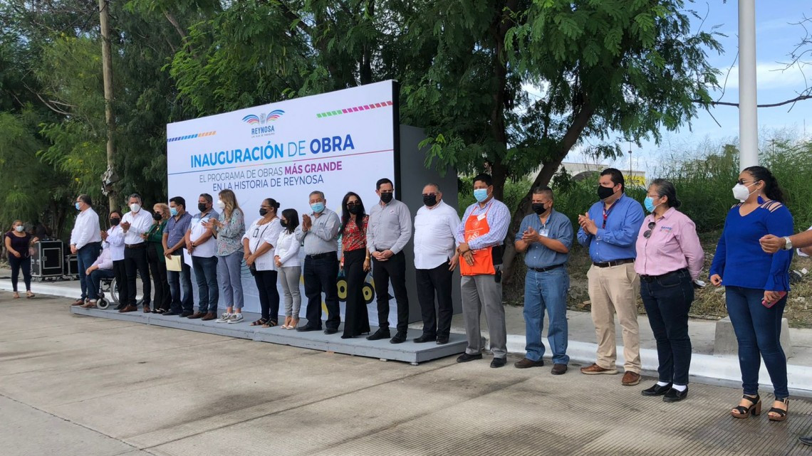 Inaugura alcaldesa obras de pavimentación