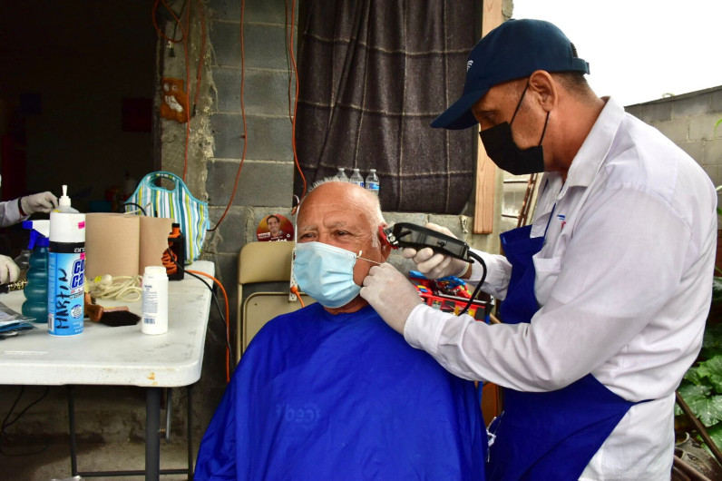 "DIF Reynosa en Tu Casa" presente con las familias de las colonias Las Torres y Riveras del Bosque