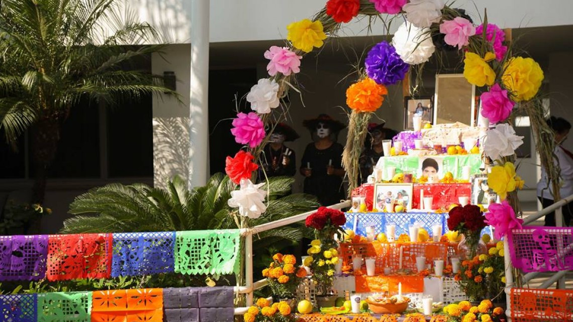 DIF Tamaulipas se une a celebración del día de muertos