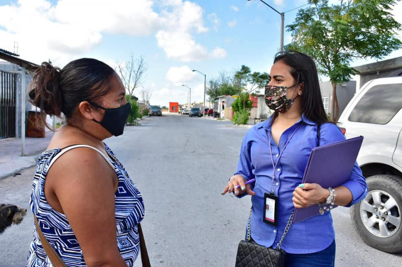 DIF Reynosa acercó sus programas a las colonias Valle Soleado y la Retama