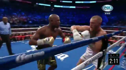 Mayweather vence a McGregor por K.O. Técnico