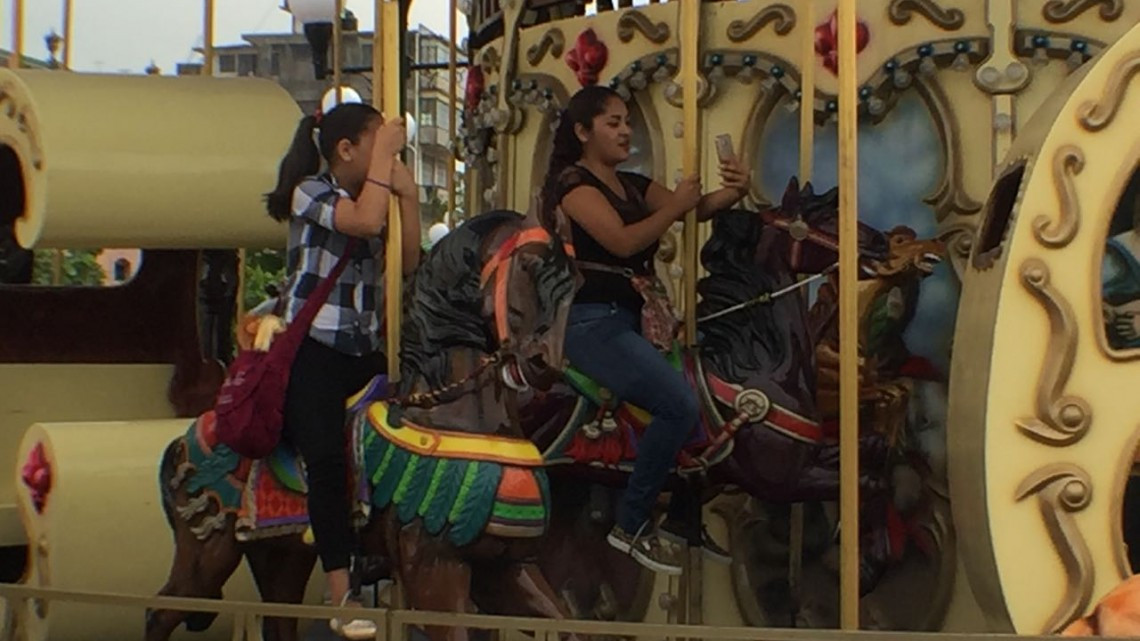 Gran afluencia turística en la temporada vacacional decembrinas