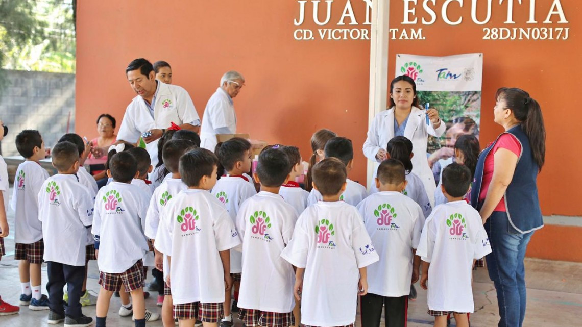 Se une DIF Tamaulipas a la semana nacional de salud bucal