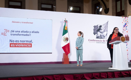 Lanzan la campaña ‘¡Es tiempo de mujeres sin violencia!’