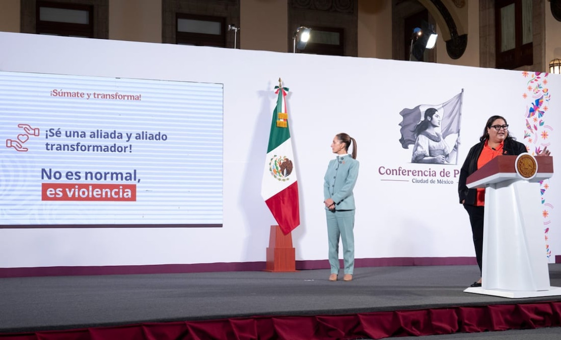 Lanzan la campaña ‘¡Es tiempo de mujeres sin violencia!’