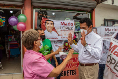 La aceptación de la gente nos da confianza en la reelección: Mario López