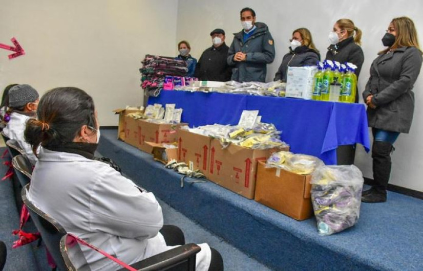 DIF Reynosa sigue apoyando a los hospitales públicos de la ciudad ante la pandemia derivada por el COVID-19