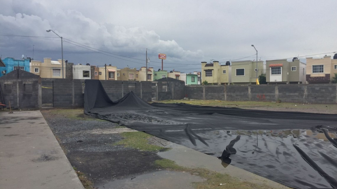 Tormenta eléctrica deja 2 pulgadas de agua