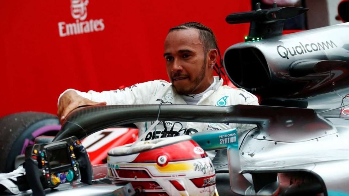 Lewis Hamilton se lleva en el GP de Italia, Checo Pérez termina en octava posición