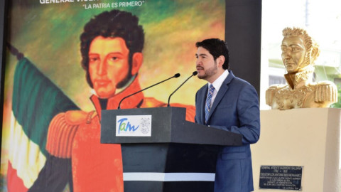 Conmemoran CLXXXVI Aniversario Luctuoso del General Vicente Ramón Guerrero Saldaña