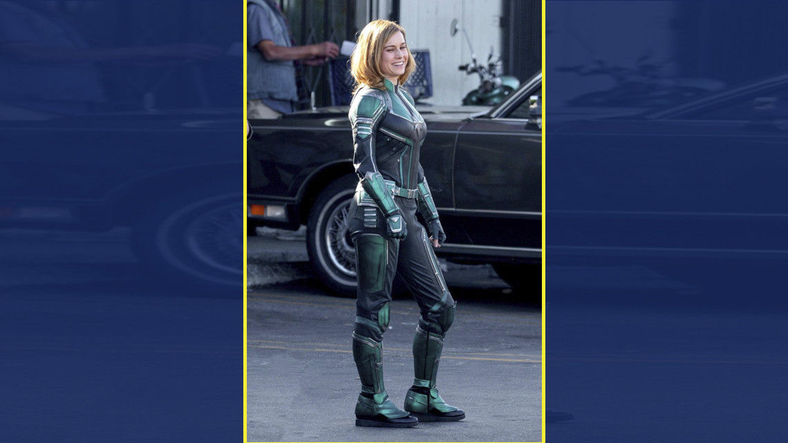 Las primeras imágenes de Brie Larson como Captain Marvel