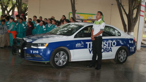 Lleva Tránsito Victoria educación vial a primarias