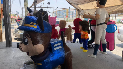 Piñaterías piden ser parte del festejo en casa del Día del Niño