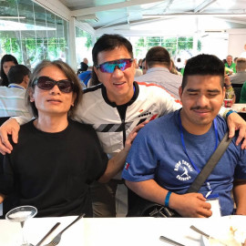 El reynosense Octavio Magallán es finalista en Blind Tenis