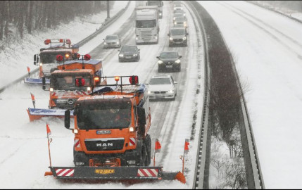 Tormenta invernal deja 28 heridos en Alemania