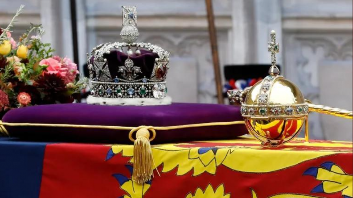 Funeral de la reina Isabel II: El féretro es trasladado al Castillo de Windsor 