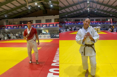 Frida Maya y Eduardo Sagastegui brillan en el Panamericano de Judo en República Dominicana