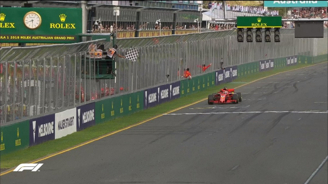 Sebastian Vettel se lleva el Gran Premio de Australia