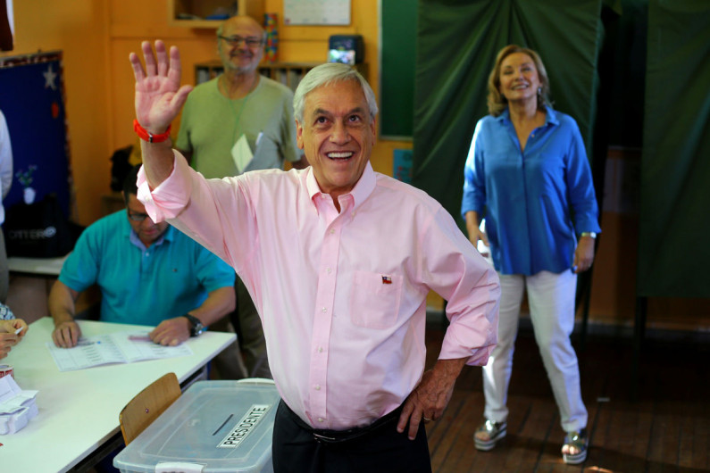Victoria para Piñera en la segunda vuelta de las elecciones en Chile
