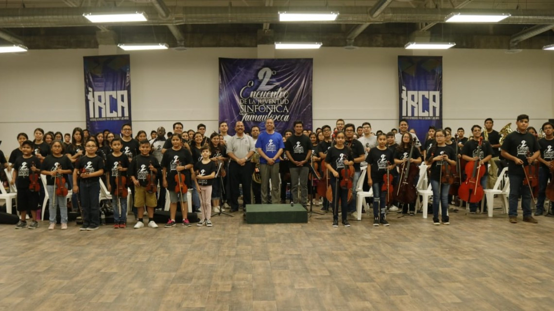 Dialoga Alcalde con integrantes de la Juventud Sinfónica