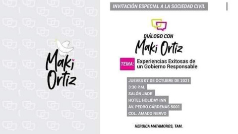 Ofrece Maki conferencia sobre gobierno responsable