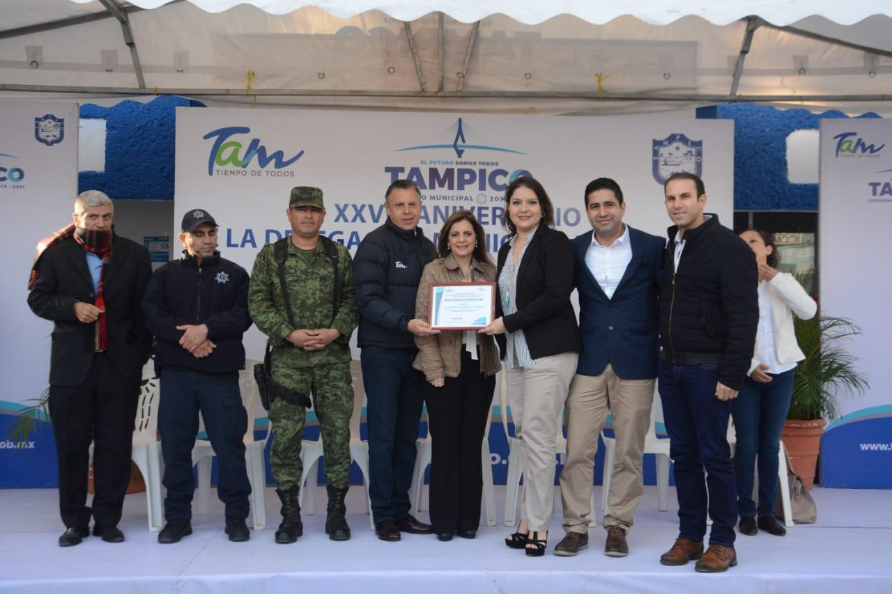 Conmemora Chucho Nader el 28 Aniversario de la Delegación Municipal de la Zona Norte