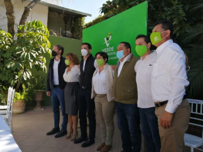 El Partido Verde presenta a sus aspirantes a diputados locales por los distritos de Matamoros