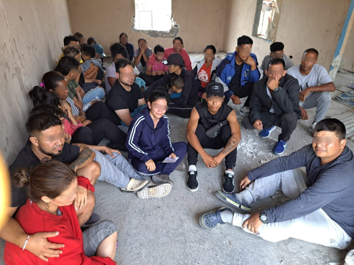 Guardia Estatal rescata a 30 extranjeros privados de la libertad