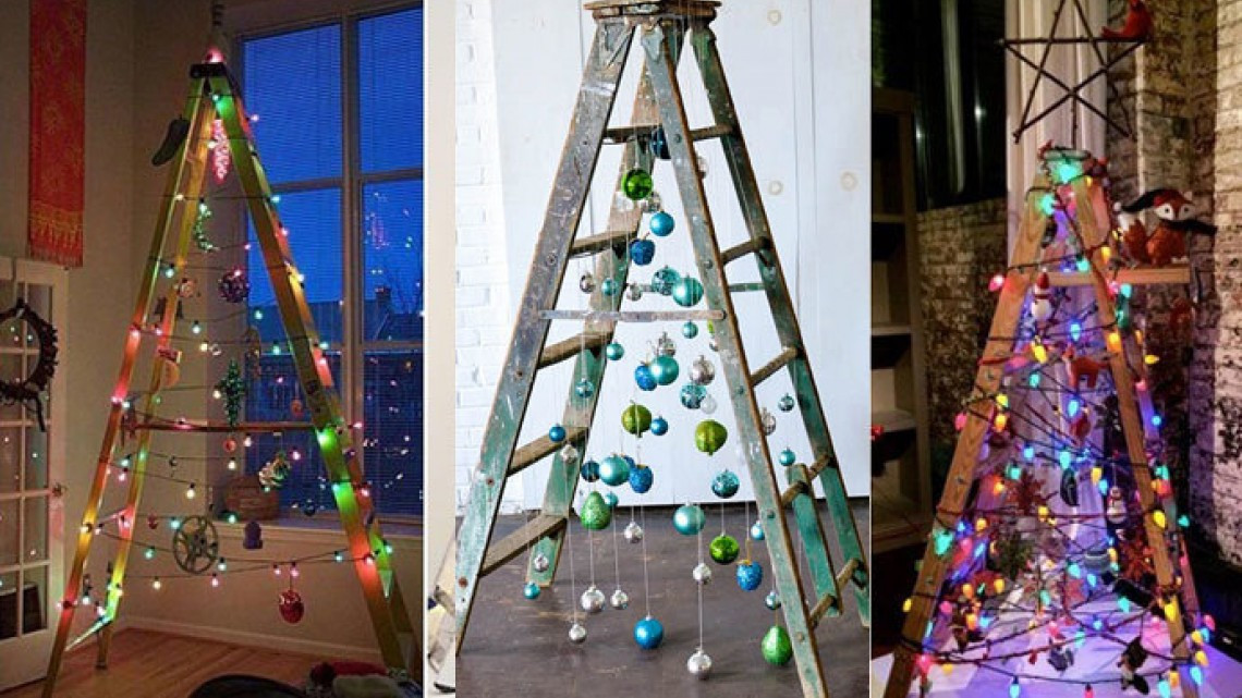 Opciones ecológicas y originales para crear tu propio árbol de navidad