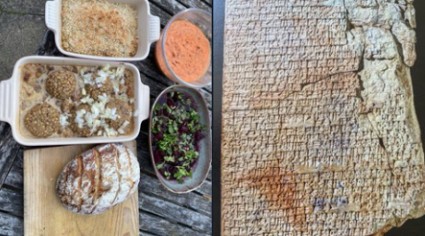 ¡La mejor comida mesopotámica que he comido! Hombre cocina con recetas de 1750 a.C.