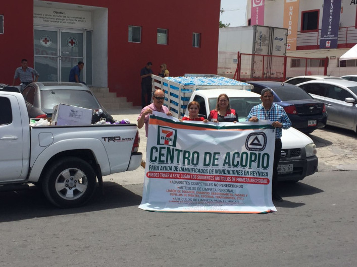 Recibe Cruz Roja apoyo para damnificados