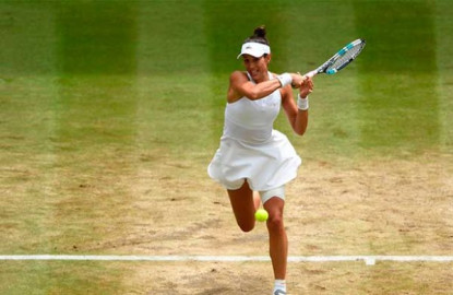 Muguruza avanza a la final de Wimbledon