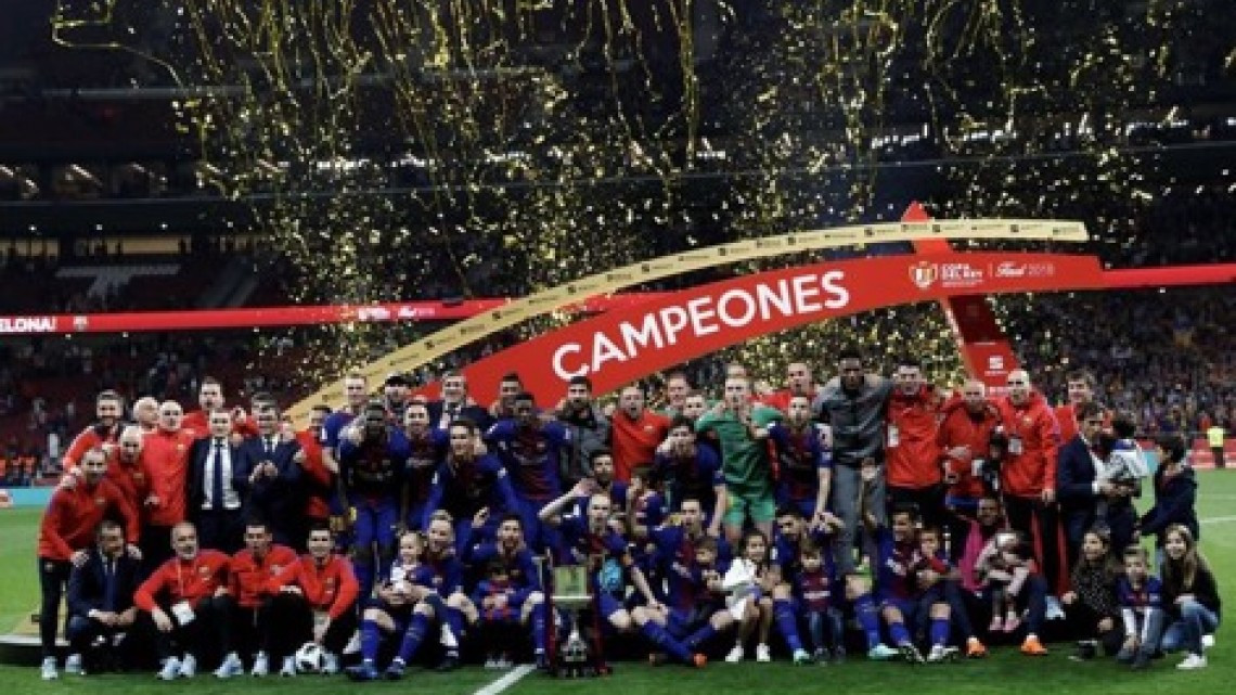 Barcelona tetracampeón de la Copa del Rey