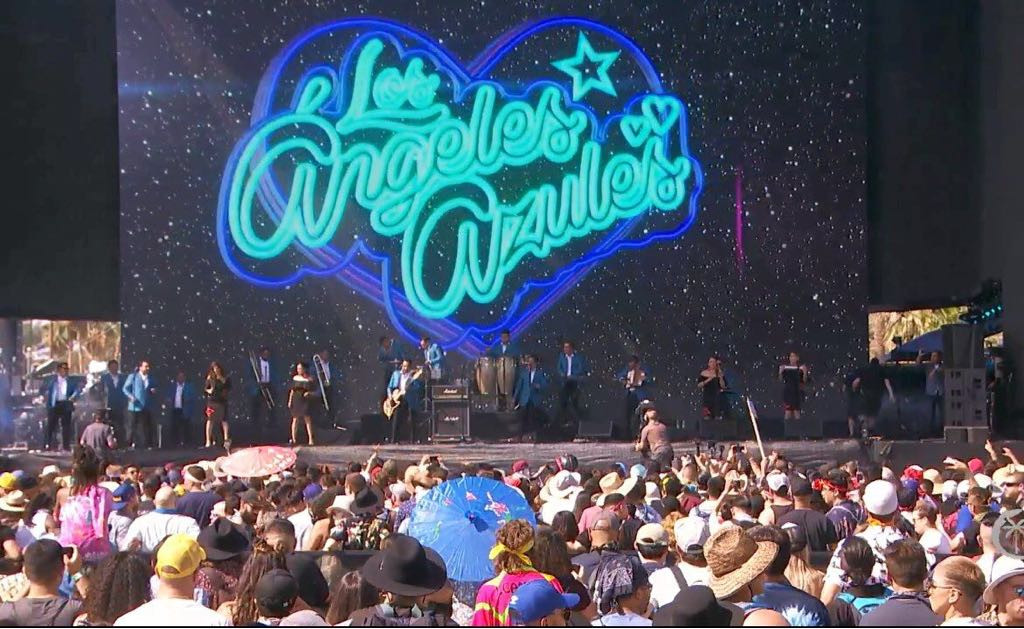 Los Ángeles Azules pusieron sabor a Coachella